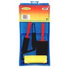 PEINTURE (ROULEAU - PINCEAU - BROSSE - BAC A PEINTURE) 3 BROSSES + BAC