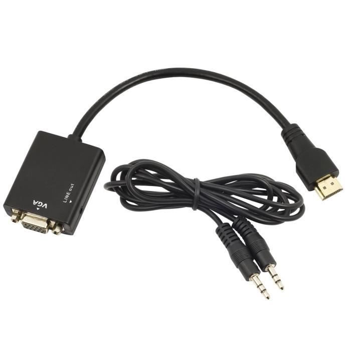 Cable hdmi vga Mundu.fr