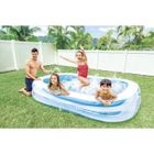 PISCINE DE JEUX - PISCINE GONFLABLE - PATAUGEOIRE Piscine rectangulaire Family 262 x 175 x 56 cm