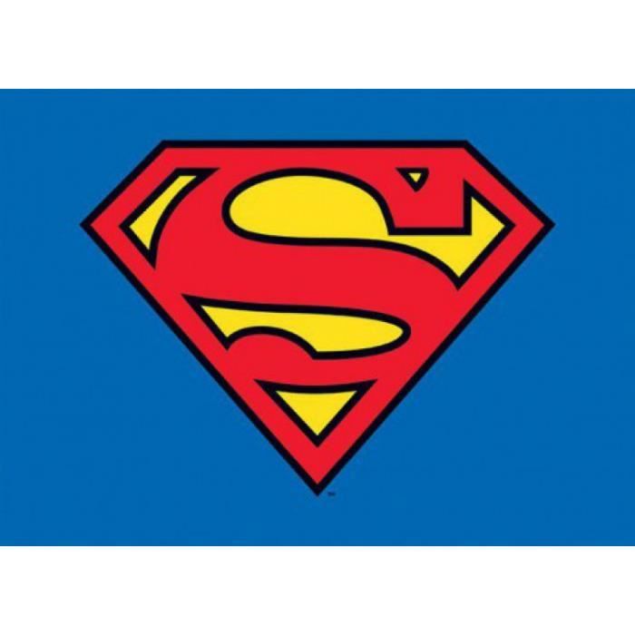 Carte postale Logo Classique (10 x 15 cm) Superman Carte postale