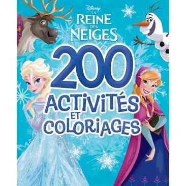 200 activités et coloriages La reine des neiges - Achat ...
