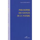 SCIENCES HUMAINES Philosophie des sciences de la nature