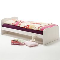 STRUCTURE DE LIT Lit enfant en pin lasuré blanc