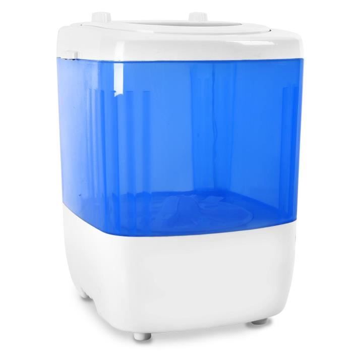 oneConcept SG001 Mini machine à laver pour camping (180W, capacité 1