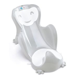 THERMOBABY Transat de Bain Babycoon Gris Agate Soft Blanc