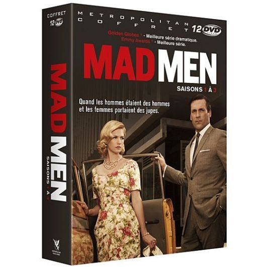 DVD Coffret mad men, saison 1 à 3 en dvd film pas cher Aaron Staton