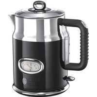 BOUILLOIRE ÉLECTRIQUE Bouilloire sans fil RUSSELL HOBBS Retro noire BOUILLOIRE ÉLECTRIQUE Bouilloire sans fil RUSSELL HOBBS Retro noire
