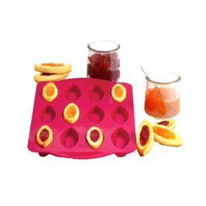 YOKO DESIGN Moule pour réaliser 12 barquettes