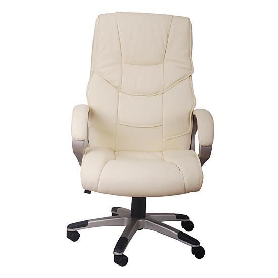 Homcom Chaise de bureau luxe avec fonction de massage et de réchauffage