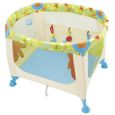 PARC BEBE SAFETY 1st Lit-parc 2 en 1 Zoom Smiling planete