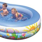 PISCINE DE JEUX - PISCINE GONFLABLE - PATAUGEOIRE Piscine Gonflable Ovale 262x160x46 cm