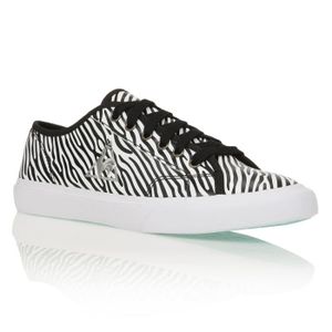 LE COQ SPORTIF Baskets Courteline Zebra Femme