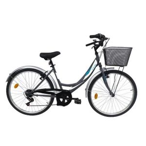 Vélo ville 26? Femme VENERE 6 vitesses avec panier