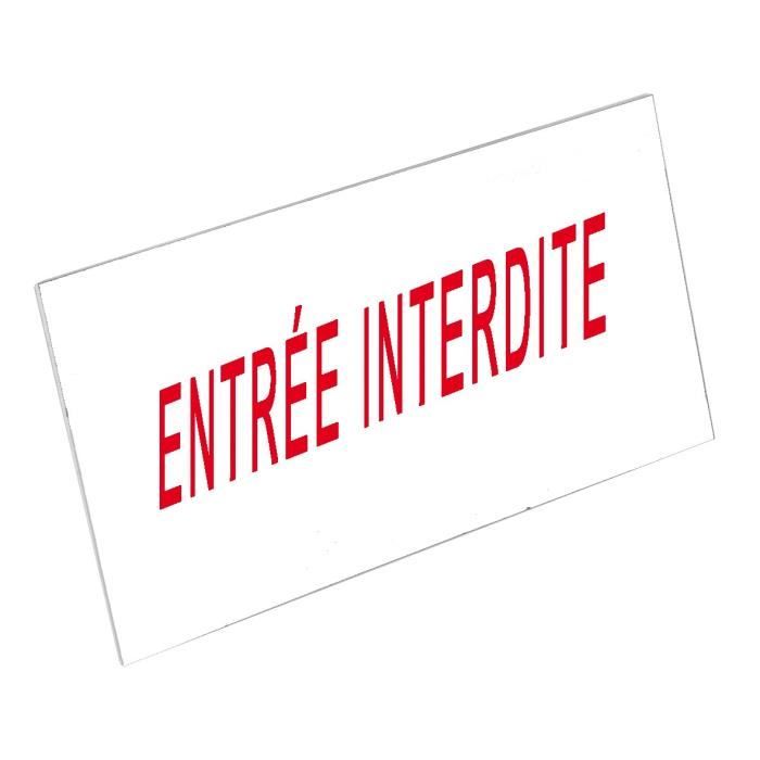 Image Entree Interdite