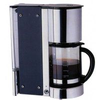 CAFETIERE Cafetière électrique 12 T ’'Linea di vetro nero''