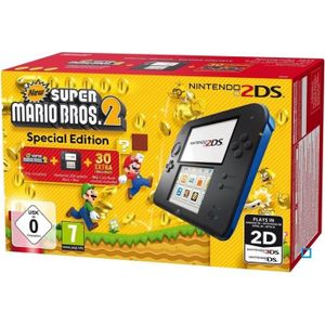2DS Bleue + New Super Mario Bros 2