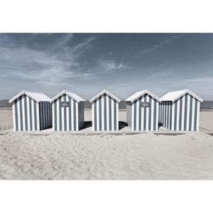 IMAGINE Toile Cabanes sur la Plage - 30x45