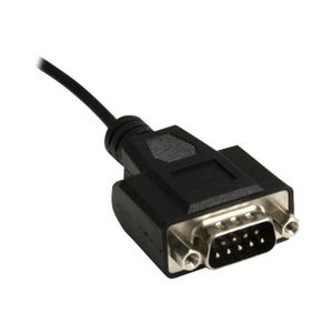 STARTECH Câble adaptateur FTDI USB vers 2 ports série DB9 RS232 de 1,8 m avec mémorisation du port de communication - M/M