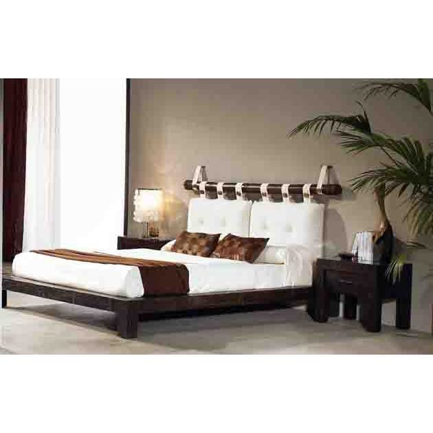 WHITE by Flexa Lit simple 90x190 cm en MDF avec pieds blanc  Lit bas  LIT