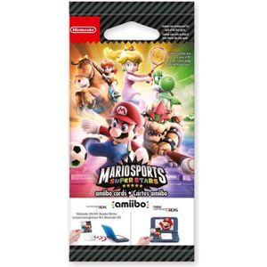Paquet de 5 cartes Amiibo Mario Sports Superstars