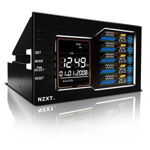 NZXT Rhéobus Sentry LX - Écran LCD - 5 ventilateurs