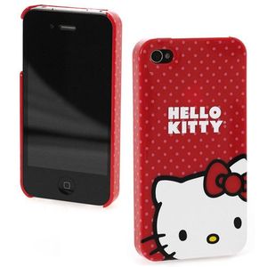 HOUSSE-COQUE TELEPHONE Coque Iphone 4 et 4 S Hello Kitty rouge