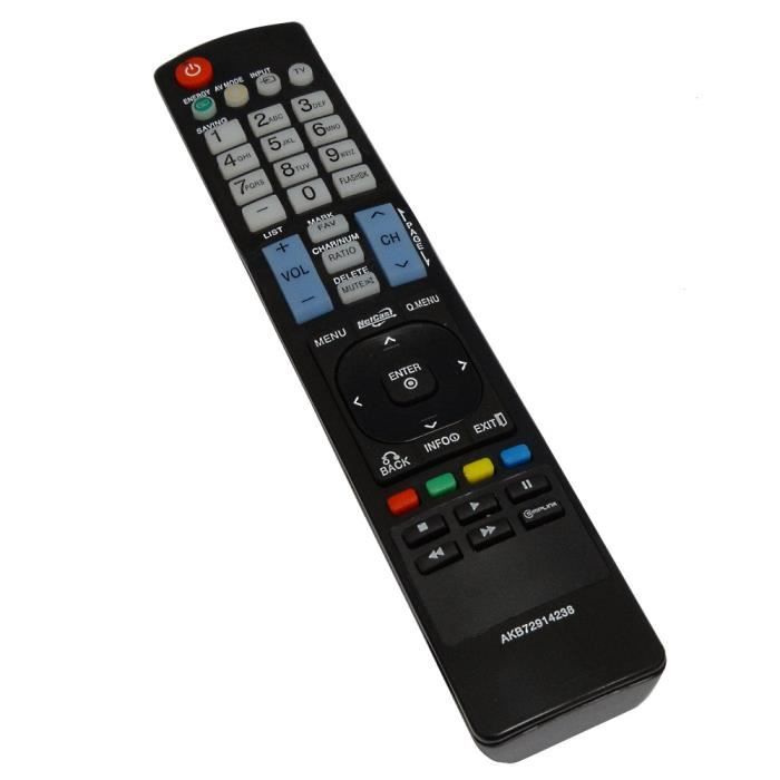 de TV télé compatible LG AKB72914238 télécommande, prix