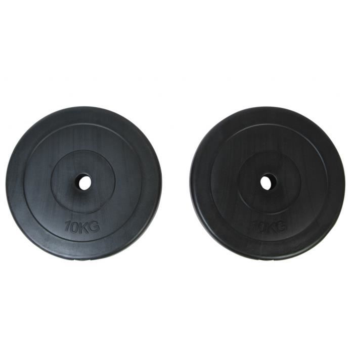 Disque 10 kg (lot de 2) Prix pas cher Cdiscount