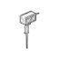 INTERRUPTEUR - PRISE - VARIATEUR - BOITIER D'ENCASTREMENT PIQUET JARD. 2X2P+T SAILLIE