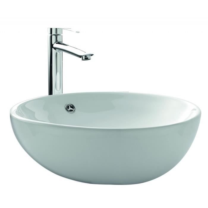 Lavabos vasques achat / vente lavabos vasques pas cher ... Meuble sous lavabo a poser mesures