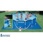 KIT PISCINE  Piscine Metal Frame INTEX 4,57 x 1,07 m