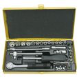 GENERAL (CLIQUET - DOUILLE - ACCESSOIRE POUR DOUILLE) Coffre à douilles COGEX Pro 33 pièces