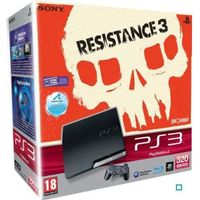 PLAYSTATION 3 PACK PS3 320 GO NOIRE + RESISTANCE 3
