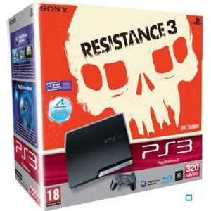 PLAYSTATION 3 PACK PS3 320 GO NOIRE + RESISTANCE 3