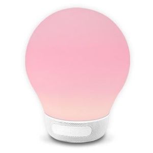 DIVOOM Enceinte AuraBulb BT 4.0 Smart music lamp - Blanche