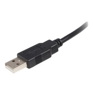 STARTECH Câble USB 2.0 A vers B de 3 m - Cordon USB A vers USB B - M/M - Noir