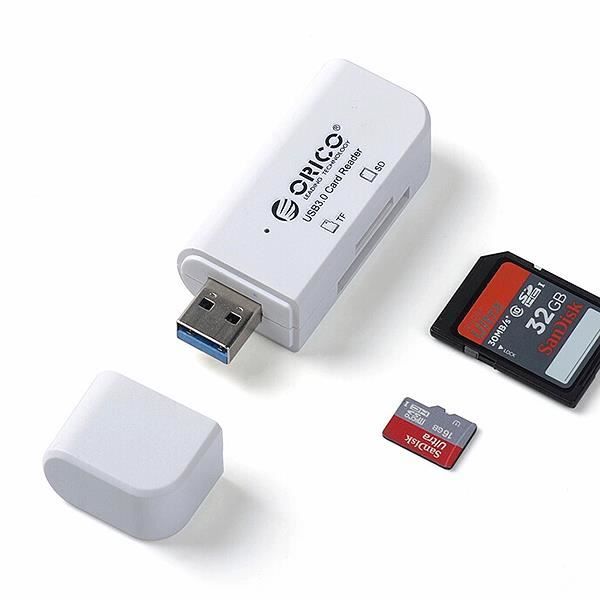 USB 3.0 Lecteur de Carte M&eacute;moire Flash SD SDHC SDXC Micro SD CF SL