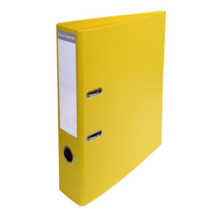 Classeur à Deux Leviers Millex Rouge - Dos 9.5cm, PVC Intérieur Et Extérieur