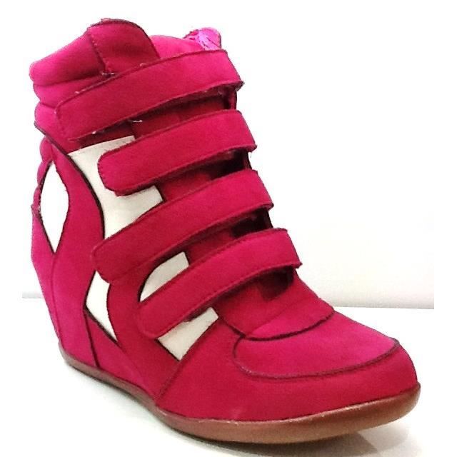 basket femme velcro