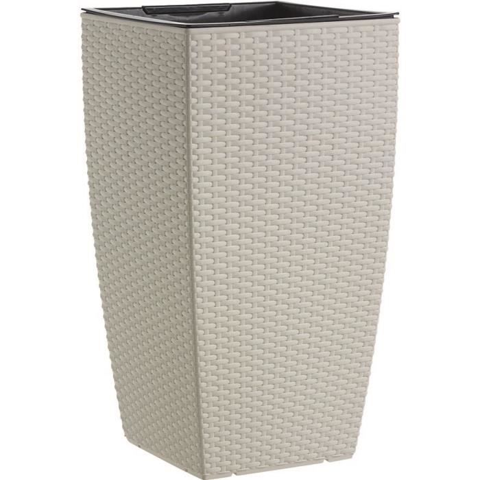 JARDINIÈRE , POT FLEUR CASA MESH Pot à réserve deau 36x36x66
