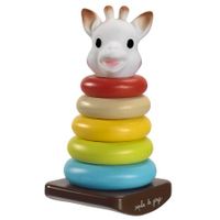 JEU ASSEMBLAGE CONSTRUCTION SOPHIE LA GIRAFE Soft'pyramide