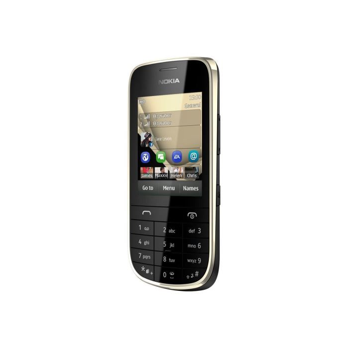 Nokia Asha 202 Téléphone mobile GSM noir… téléphone portable