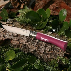 Couteau OPINEL Tradition Aubergine 8cm