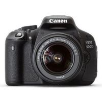 APPAREIL PHOTO RÉFLEX CANON EOS 600D + Objectif EF-S 18-55 mm f/3,5-5…