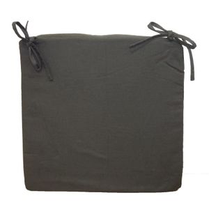 galette de chaise gris pas cher