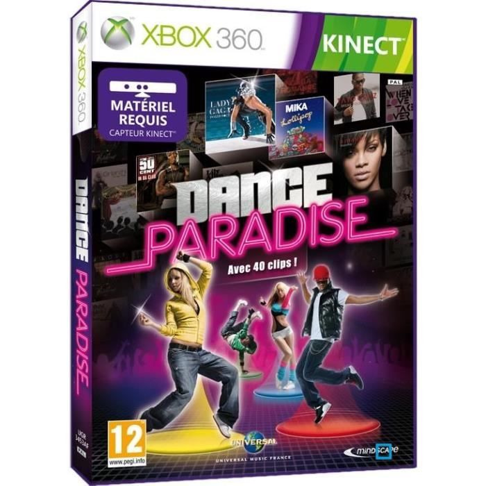 Dance Paradise Kinect Jeu XBOX 360 Achat / Vente jeux xbox 360 DANCE