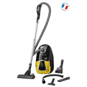 ROWENTA RO6864EA Aspirateur traîneau avec sac X-Trem Power Home&Car - 750W - 75 dB - A - Jaune
