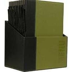 Box 20 menus A4 vert, 1 double insert