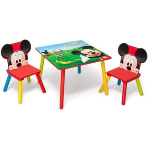 MICKEY Table enfant et 2 chaises