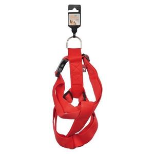 Harnais rouge longueur réglable de 70 a 90 cm x largeur 40 mm